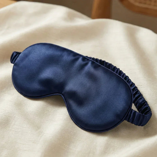 Silk Sleep Mask "Gentle Sapphire"