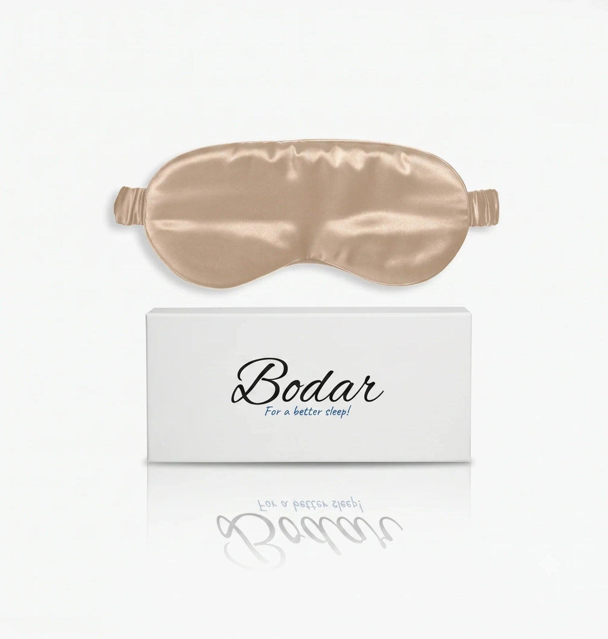 Silk Sleep Mask "Champagne"