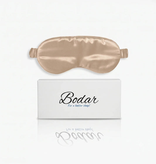 Silk Sleep Mask "Champagne"